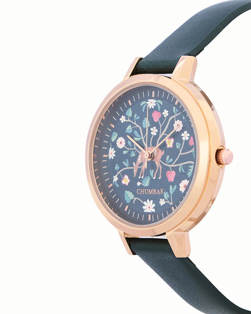Trendy Leather Strap Watch and Bracelet Combo for Everyday Style