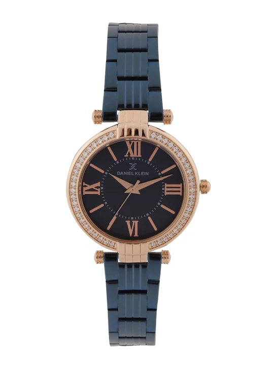 Classic Premium Women’s Watch Featuring Elegant Blue Dial