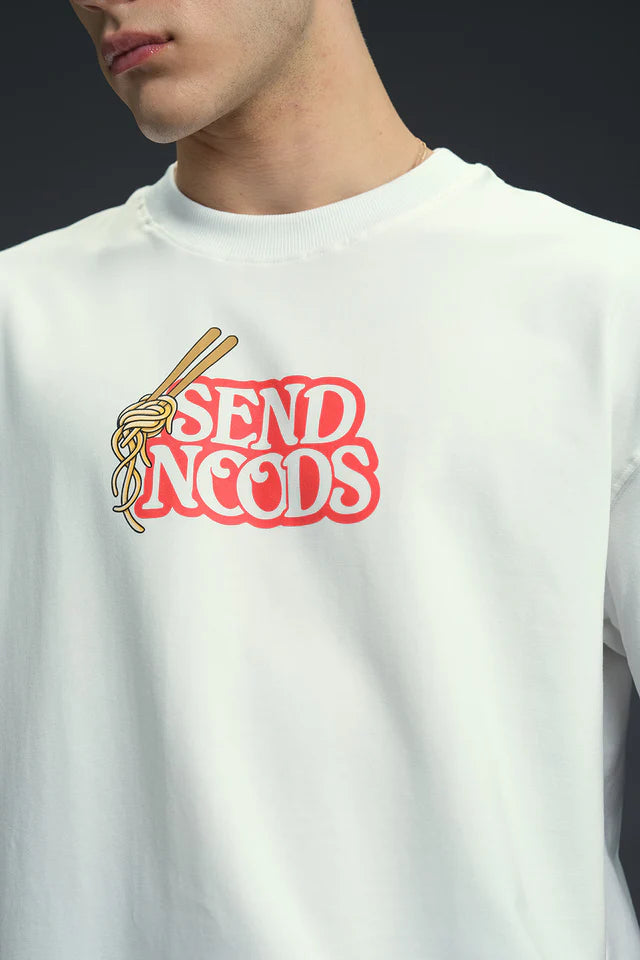 Lowkey Slurpin Oversized T-shirt For Men