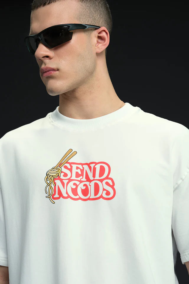 Lowkey Slurpin Oversized T-shirt For Men