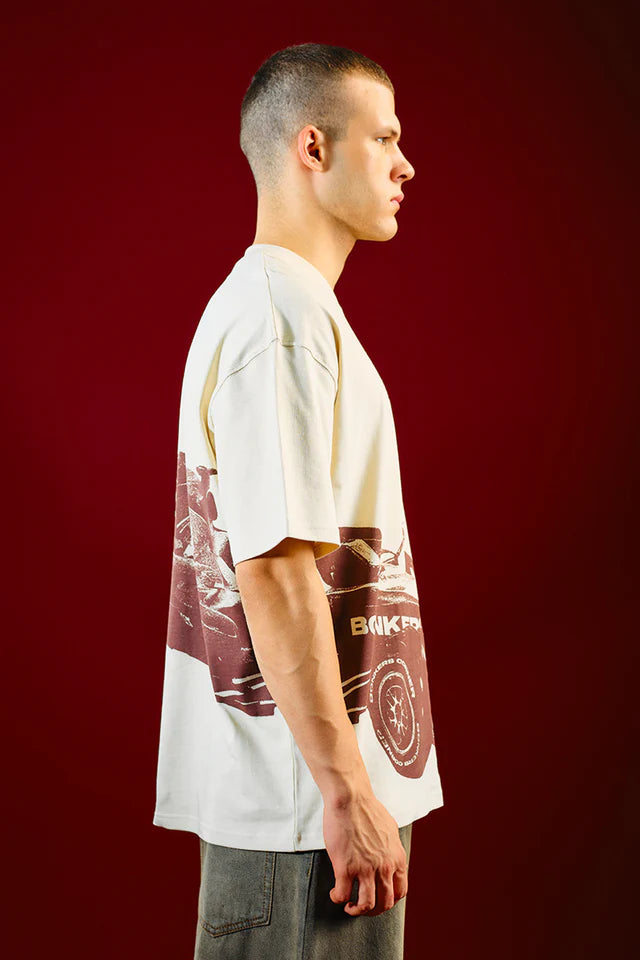 Men’s Casual Slipstream Oversized Streetwear T-shirt