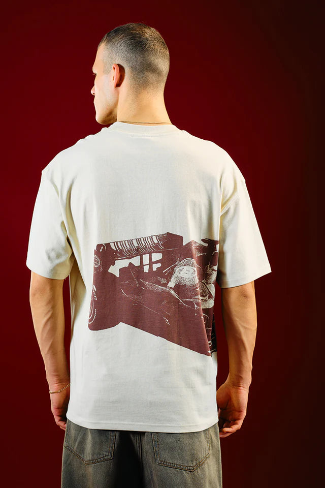 Men’s Casual Slipstream Oversized Streetwear T-shirt