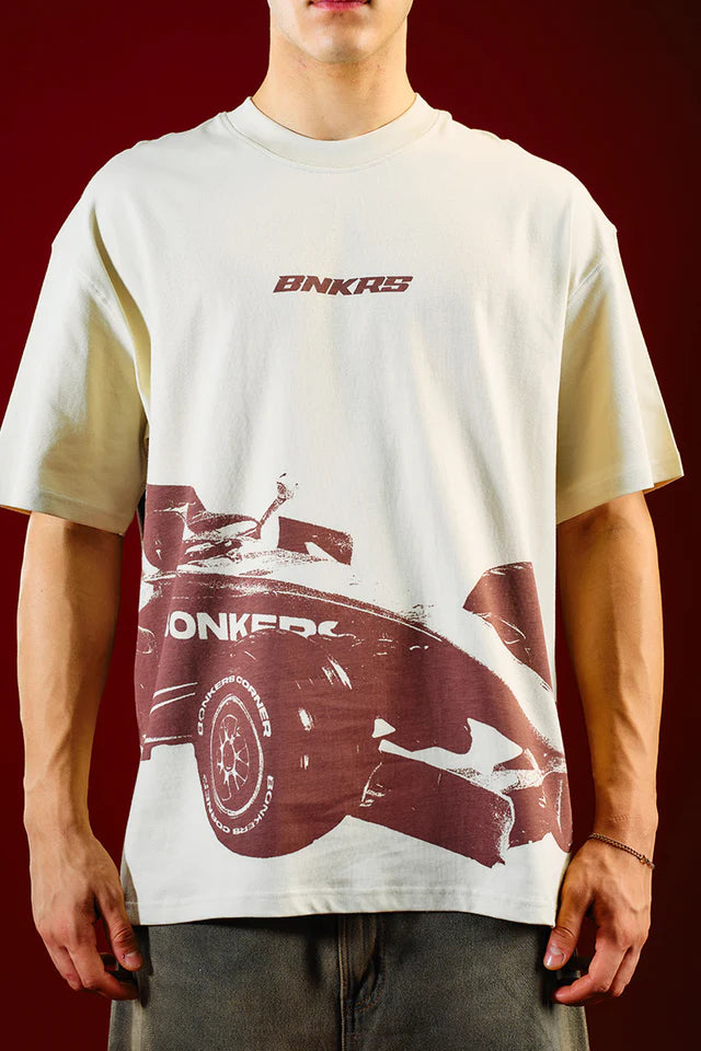 Men’s Casual Slipstream Oversized Streetwear T-shirt