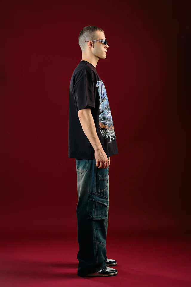 Comfortable Throttle 89 Baggy Oversized T-shirt
