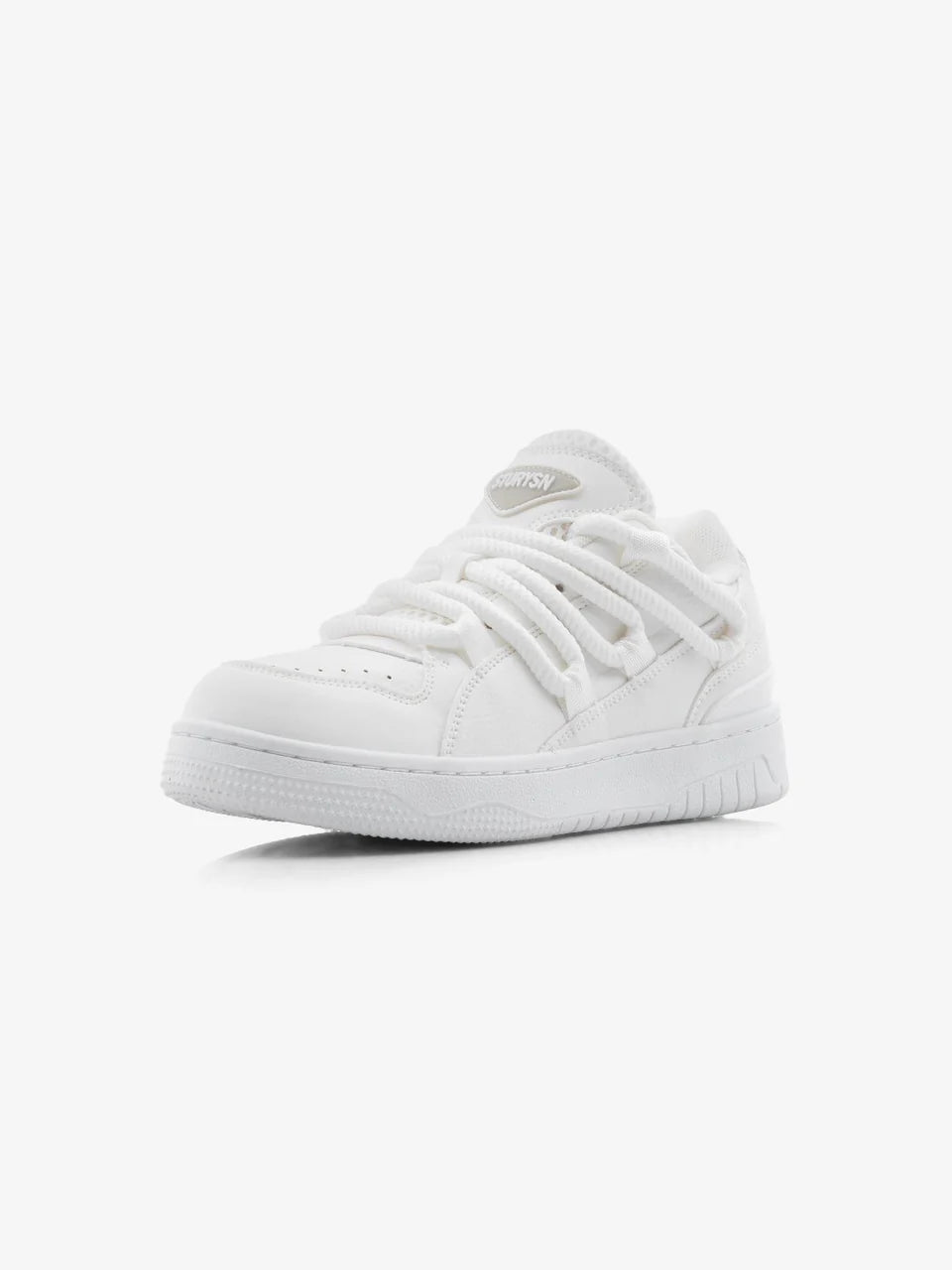 White Flat Low Top Classy Women’s Sneaker