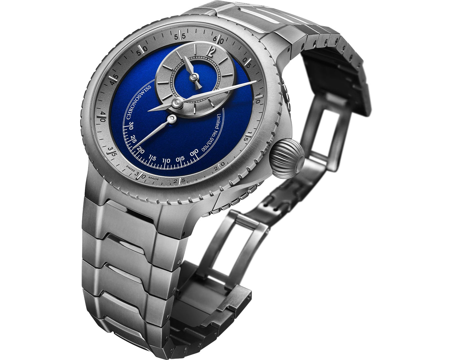 Stylish Blue Dial Watch for Men with Modern Elegant Design