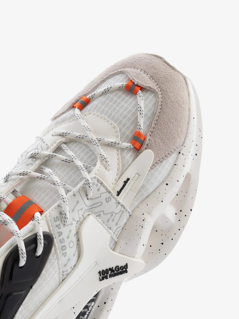 White Chunky Sole Designer Premium Sneakers