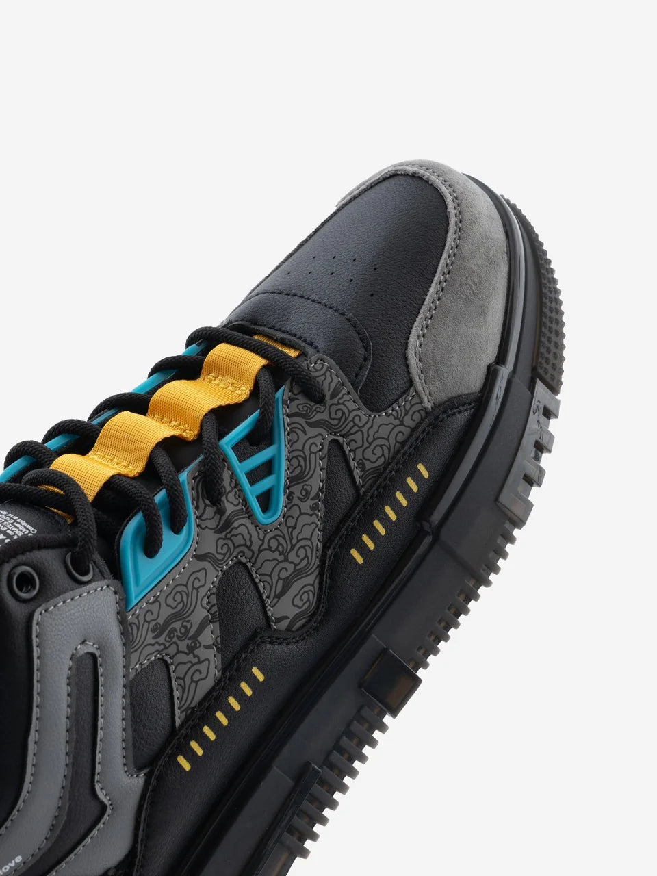 Black Mid Top Premium Flat Sole Sneakers