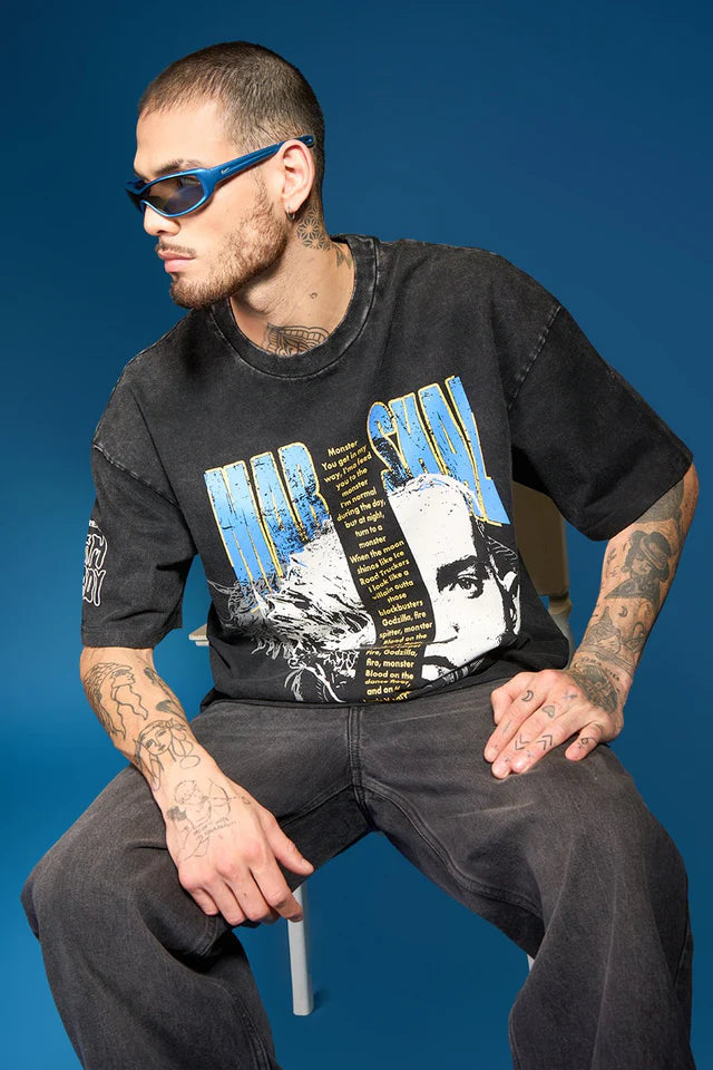 Men’s Casual Slim Shady Oversized Streetwear T-shirt