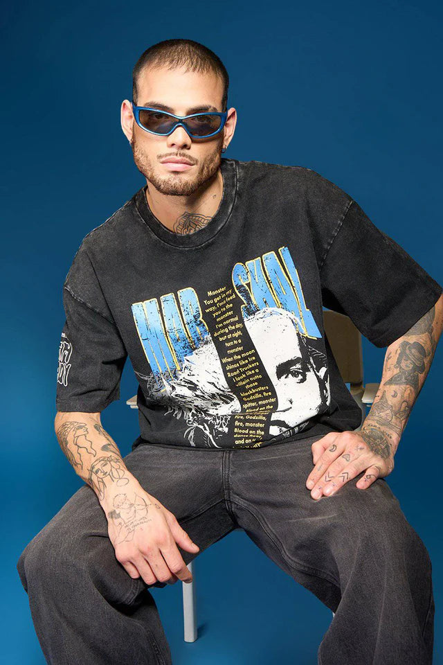 Men’s Casual Slim Shady Oversized Streetwear T-shirt