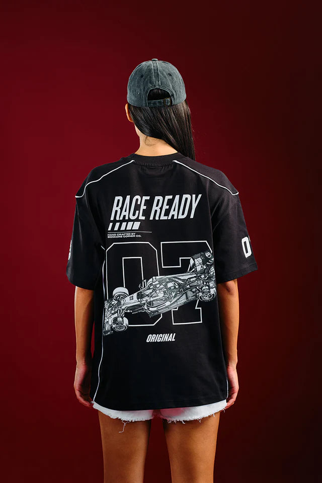 Stylish Trackside Baggy Fit T-shirt for Women