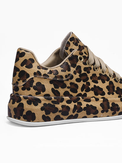 WildStride Tan Low Top Sneakers for Women