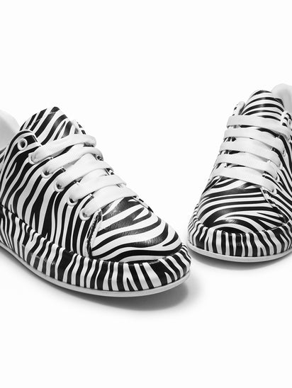Trendy White Low Top Sneakers for Women
