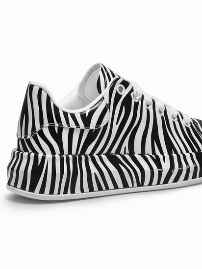 Trendy White Low Top Sneakers for Women