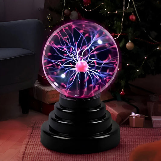 Sound and Touch Sensitive Plasma Ball Light for Science Lovers Room Decoration and Fun