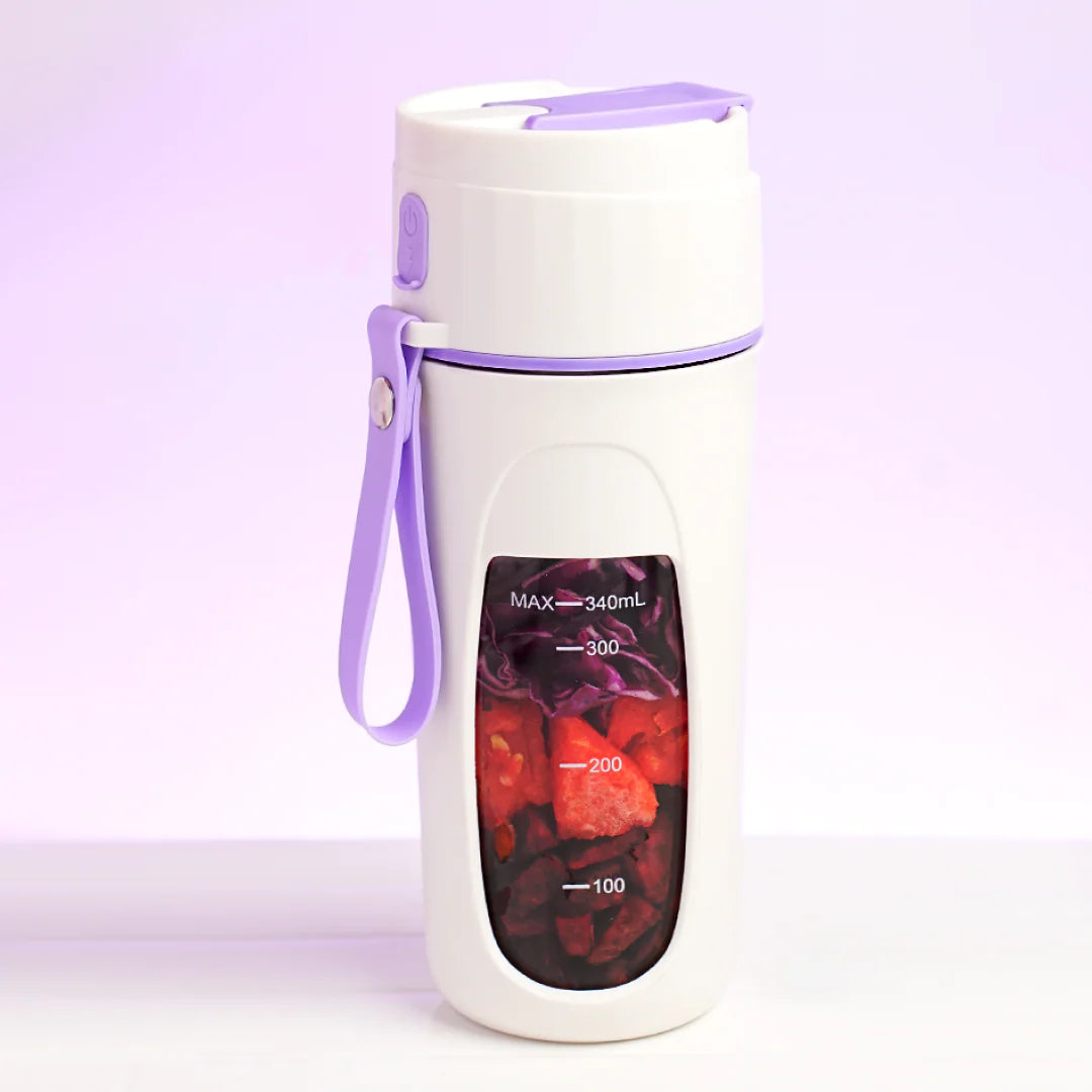 SnapBlend Mini Smoothie Blender Portable and Rechargeable for Travel, Gym, and Office Use