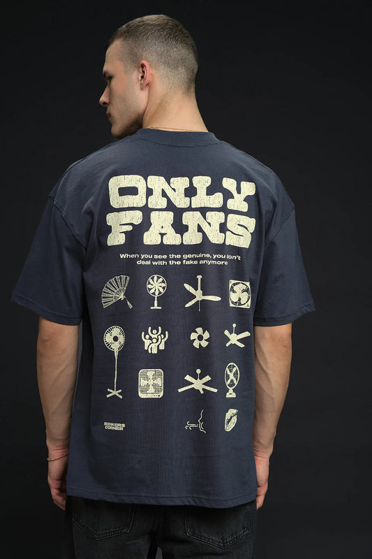 Only Fans Oversized Graphic T-shirt for Men