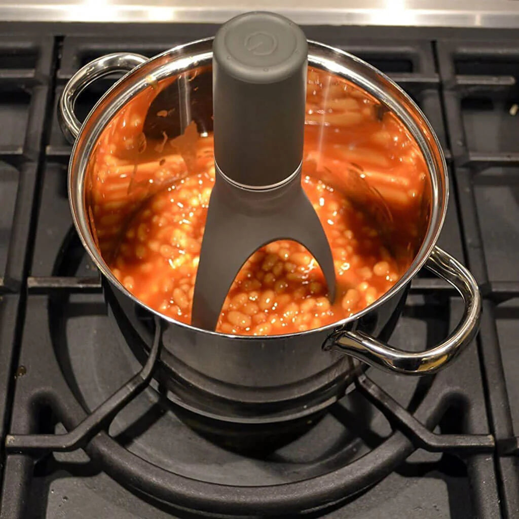 Electric Pan Stirrer Gadget for Stirring Soups, Sauces, and Stews Effortlessly
