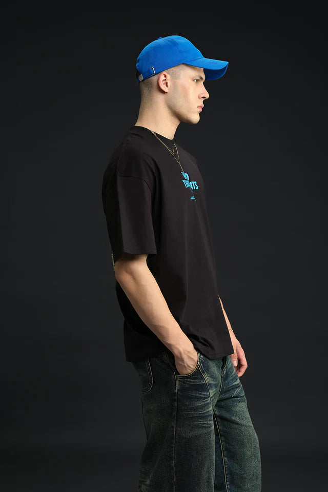 Wild Thoughts Oversized Graphic T-shirt for Men