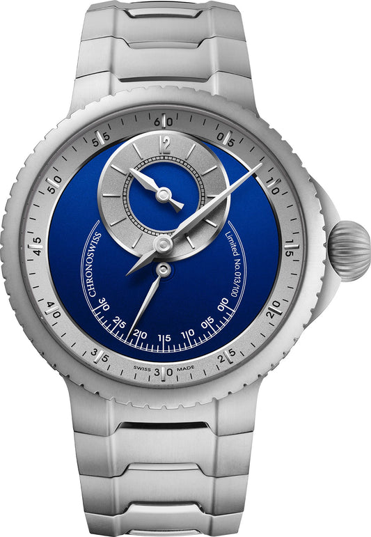 Stylish Blue Dial Watch for Men with Modern Elegant Design