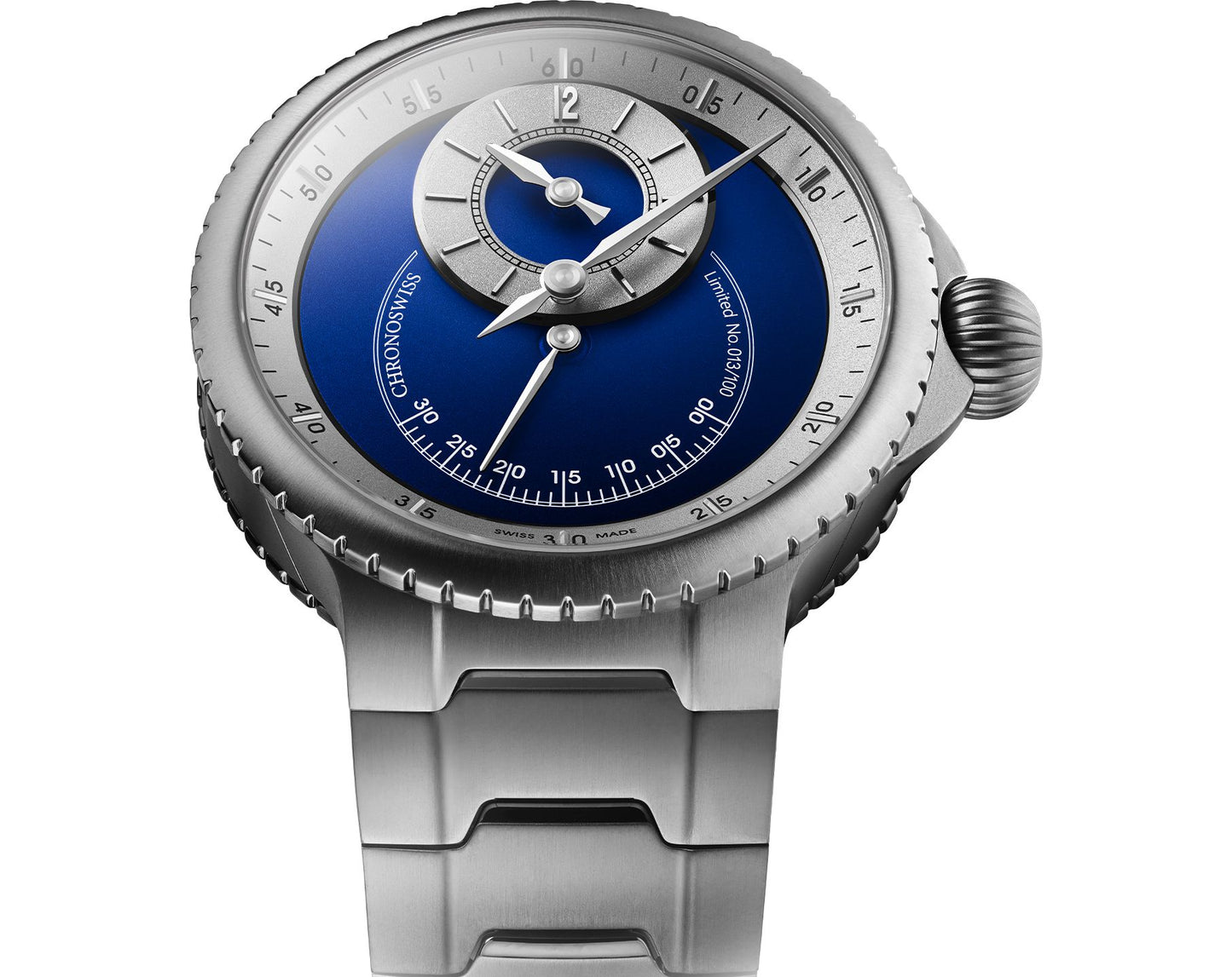 Stylish Blue Dial Watch for Men with Modern Elegant Design