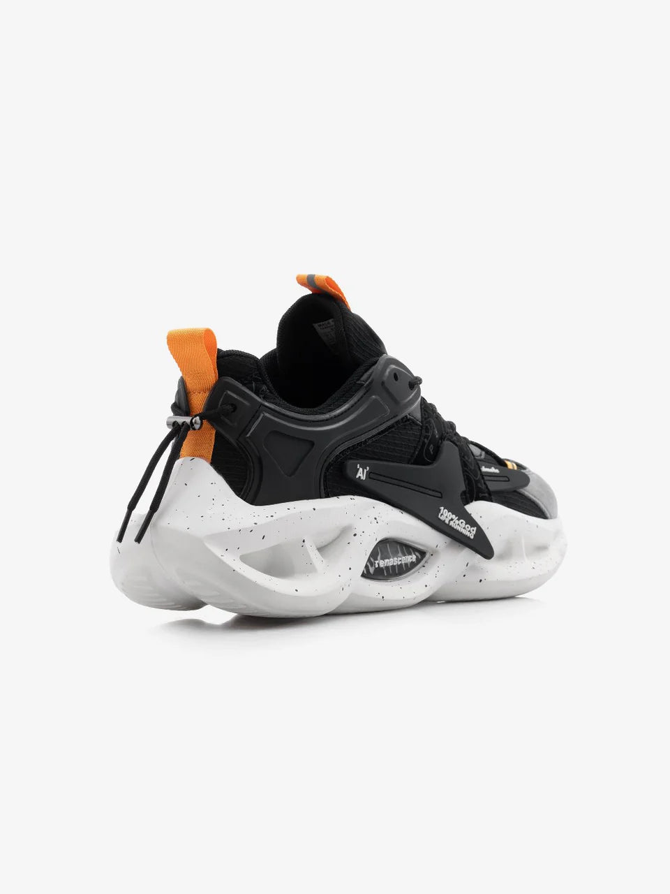 Black Chunky Sole Designer Premium Sneakers