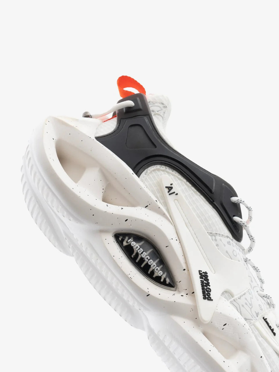 White Chunky Sole Designer Premium Sneakers