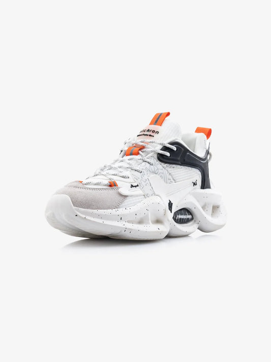 White Chunky Sole Designer Premium Sneakers