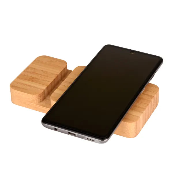 Portable Wireless Powerbank with Phone Holder Single Device for On-the-Go Charging