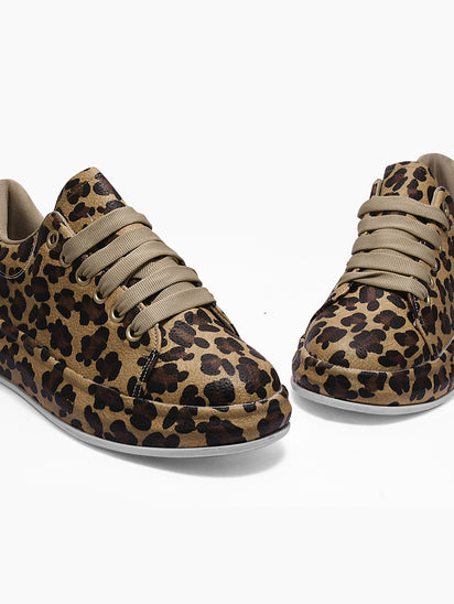 WildStride Tan Low Top Sneakers for Women